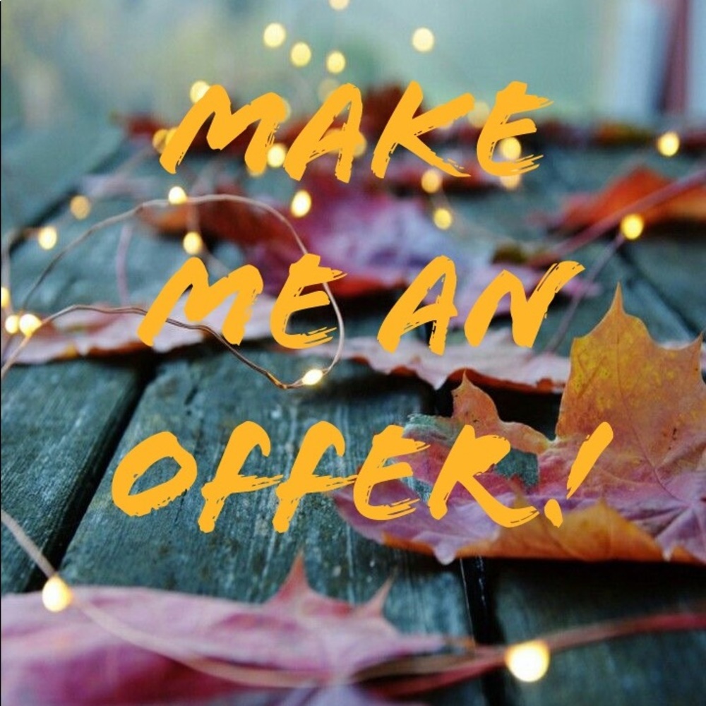 Make me an offer!